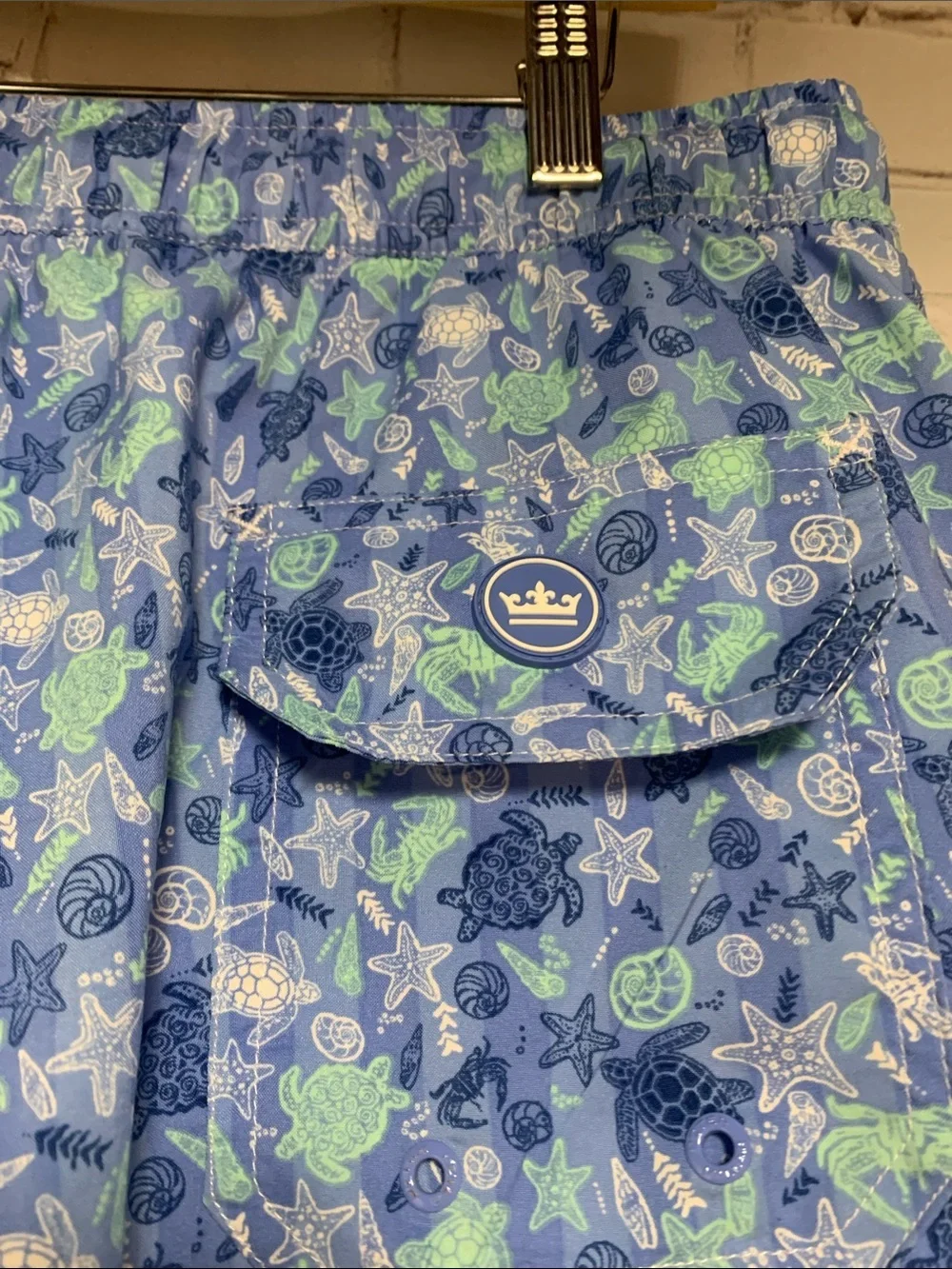 Peter Millar Mint Green Seaside Swim Trunks Size XL​